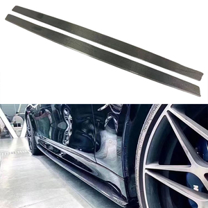 Faldones Laterales Estilo 3D de Fibra de Carbono Real para M3 M4 F80 F82 2014-2018 - Product Image 1