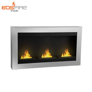 Chimenea de Etanol de Acero de Diseño Moderno con Funciones de Calefacción y Decoración, Instalación Independiente para Uso en Interiores - Product Image 3