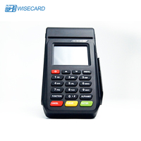WISECARD T50, terminal POS inteligente móvil de mano de 2,4 pulgadas, QR NFC escáner de código, impresora de recibos, USB/WiFi/BT Linux OS SDK personalizado