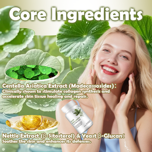 <span class=keywords><strong>ยา</strong></span>แก้สิวอาหารเสริมสมุนไพร Centella Asiatica พร้อมเม็ดทำความสะอาดป้องกั<span class=keywords><strong>น</strong></span>สิว - Product Image 2