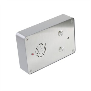 Téléphone filaire robuste en acier à l'épreuve du vandalisme avec protection IP65 pour les détenus dans les prisons et les banques Téléphone d'assistance téléphonique - Product Image 3