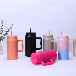 Vaso Gigante para Auto de 50oz, Gran Capacidad, Acero Inoxidable 304, Aislado, con Aislamiento Térmico de 6-12 Horas, con Pajita, para Regalo - Product Image 6