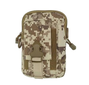 FI18Cell <b>Phone</b> Mini Waist Bag with Molle Straps for Outdoor Sports Riding Hiking and Running with Side D <b>Ring</b> for Shoulder Strap - Product Image 3