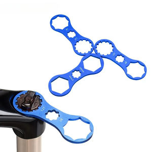 Llave de cubierta de hombro de horquilla delantera de bicicleta de montaña 8T/12T 27/28mm para <span class=keywords><strong>Suntour</strong></span> <span class=keywords><strong>XCR</strong></span>/XCT/XCM/RST herramienta de eliminación de amortiguador de aire - Product Image 2