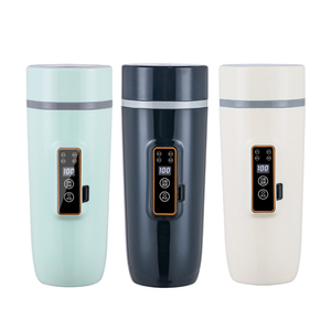 Tasse à eau de voiture électrique en plastique durable avec fonction de chauffage de voiture isolée à affichage numérique <span class=keywords><strong>pour</strong></span> les fournitures de pépinière - Product Image 1