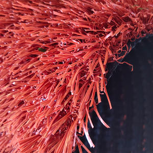 Piste de course extérieure de <span class=keywords><strong>couleur</strong></span> rouge de 25mm sol de sport en <span class=keywords><strong>gazon</strong></span> artificiel <span class=keywords><strong>gazon</strong></span> <span class=keywords><strong>synthétique</strong></span>/piste de terrain de football - Product Image 4