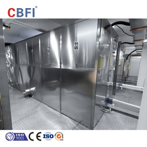 Combinazione di 4 macchina del ghiaccio del cubo da 5 tonnellate per la fabbrica di ghiaccio commestibile automatica della pianta 20 tonnellate del ghiaccio - Product Image 1