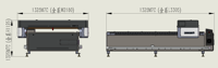 Machine de gravure et de découpe au laser CO2 JOWUEY 1325 haute performance, CNC de précision, laser CO2 600W pour le bois et les plaques acryliques