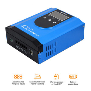 Nouveau régulateur de charge solaire MPPT 12V pour système PV, 10A, 20A, 30A, 40A, 50A, 60A, 80A - Product Image 3