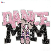 Patch thermocollant personnalisé pour vêtements, motif chiffre grand format, multi-paillettes et sequins, style baseball, pour t-shirt d'été universitaire