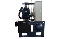 Refroidisseur refroidi à l'eau de 100 tonnes Capacité de refroidissement du refroidisseur à vis pour refroidisseur de 396 KW 120 HP