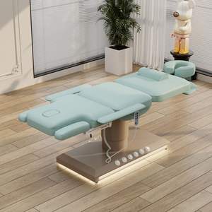 HOCHEY Multifunktion <span class=keywords><strong>massage</strong></span> bett Gesichts stuhl Klappbarer verstellbarer Spa Salon Beauty Bett Tattoo Wimpern Beauty Bett/Stuhl mit Hocker - Product Image 4