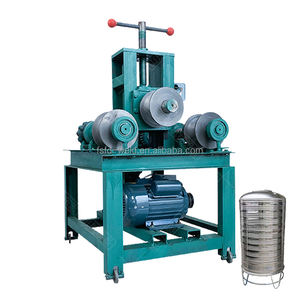 Piegatrice ovale a tre rulli a spirale elettrica in metallo con tubo rotondo - Product Image 1