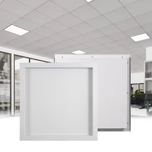 슬림 디자인 현대 사무실 천장 Recessed 패널 램프 36 50 와트 알루미늄 광장 Led 패널 빛