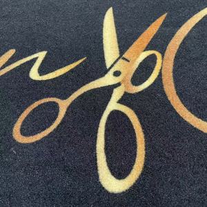 Biểu tượng tùy chỉnh doormats Nylon in Thảm ngoài trời cá nhân cao su Salon tầng <span class=keywords><strong>Mat</strong></span> - Product Image 4