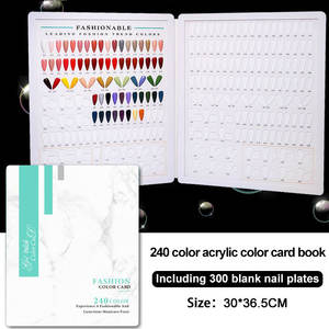 Nuancier professionnel personnalisé pour vernis gel, 528 couleurs, modèle d'affichage en acrylique pour ongles, nouveau design DIY - Product Image 6