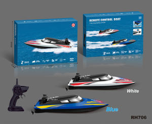 Hot Sale 2.4GHZ Electric High Speed Waterproof RC <strong>Boat</strong> Toy <strong>Remote</strong> <strong>Control</strong> <strong>Boat</strong> With LED Light Water Sports for Boys - Product Image 3