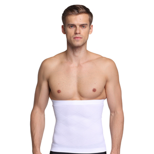 <span class=keywords><strong>Ceinture</strong></span> <span class=keywords><strong>abdominale</strong></span> pour hommes Fitness Waist Trainer Élastique Ribbed Weave Abdomen Slim Waist Seamed Technology Shaping Waist Belt - Product Image 2