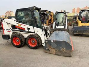 ขายด่วน คุณภาพดี ราคาถูก รถตักล้อยางมือสอง Bobcat S450 สำหรับงานก่อสร้าง - Product Image 2