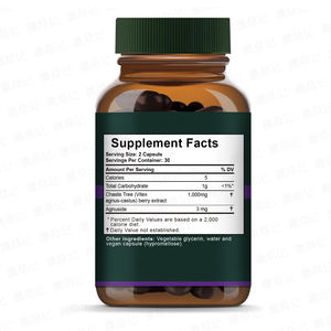 Groothandel Oem Vitex Berry 60 Veganistische Vloeibare <span class=keywords><strong>Phyto</strong></span> - Caps Ondersteunt Hormoonbalans Voor Vrouwen Vitex (Kuis Tree) <span class=keywords><strong>Supplement</strong></span> - Product Image 6
