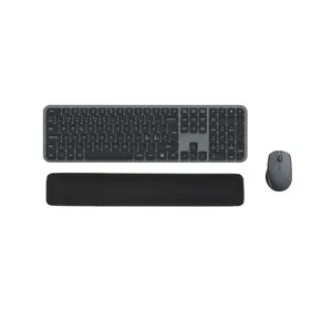Keyboard Wireless Keyboard And Mouse Set 2.4GHZ Keyboard And Mouse Set Combo Set 3 Key Zone Dual Mode Wireless