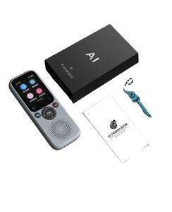 Dispositif de traduction vocale 2 pouces <span class=keywords><strong>Chat</strong></span> GPT Multi-langues S20 Dispositif de traduction intelligent en temps réel pour les voyages internationaux et les apprenants - Product Image 1