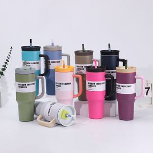 Vaso Térmico de Acero Inoxidable de 40oz, Generación 5, con Asa, Aislamiento al Vacío, para Uso en Exteriores, Mantiene la Temperatura de 6 a 12 Horas - Product Image 1