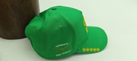 Sombrero de béisbol de ala curva de algodón estructurado de diseño simple con logotipo de bordado 3D personalizado y etiqueta personalizada