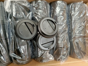 Vasos de papel Kraft de pared ondulada de 8oz, 280g, papel Solar interior, 220g, exterior Kraft, 110g, superficie curvada, vasos duraderos y elegantes - Product Image 5