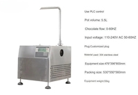 Distributeur automatique de lait au chocolat JUYOU 5,5 l, machine à tempérer le chocolat