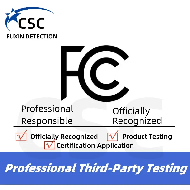 Fcc-Gecertificeerd Extern Testbureau Voor Producten Geëxporteerde Certificering Van De Verenigde Staten