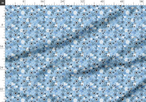 Tissu en lin pur imprimé numérique floral, de plus en plus doux à chaque lavage, tissu en lin pour vêtements au mètre - Product Image 2