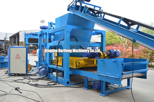 Machine automatique de fabrication de briques creuses en <span class=keywords><strong>ciment</strong></span> QT4-25, machine à briques à haut rendement - Product Image 4