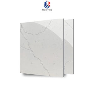 TMZ ODM OEM Modern Statuary Calacatta Quartz Mesa de comedor Encimera artificial para fregadero de cocina Hoteles al aire libre-5016 Quartzo - Product Image 1