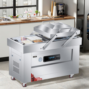 Double Chamber Electric Automatic Multifunction Commercial <b>Vacuum</b> Packaging Machine Stainless Steel Case Pouch Foil Sealer - Product Image 1