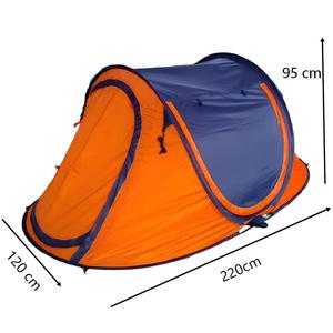 Tente de camping d'été automatique à ouverture rapide, imperméable, double couche, 1500 mm, personnalisable, pour 2 à 4 personnes, 101702 "Tent - Product Image 4