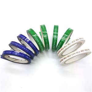 Cetakan Logo Kustom 12Mm X 50M Pita Penyegel Kantong Plastik Roti - Product Image 2