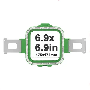 리코마 EM1010 6.9 "* 6.9" 마그네틱 자수 프레임 리코마 EM1010 자수 기계 용 마이티 후프