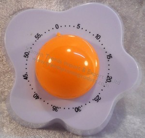 <span class=keywords><strong>Timer</strong></span> per uova fritte a forma di uovo da 13 cm - Product Image 1