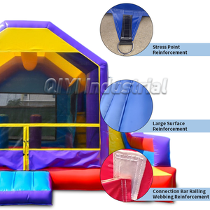 Castillos para saltar al aire libre, Castillo para saltar, casa inflable para niños, castillo hinchable con soplador - Product Image 3