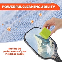 Prix d'usine Vente en gros Caoutchouc 3D Gomme Pickleball Accessoires Premium Logo personnalisé Rond en caoutchouc Pickleball Paddle Eraser