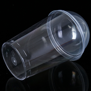 <span class=keywords><strong>300ml</strong></span> rõ ràng cốc nhựa dùng một lần cho salad trái cây trà sữa khách sạn nhà hàng nhà bên sử dụng - Product Image 6