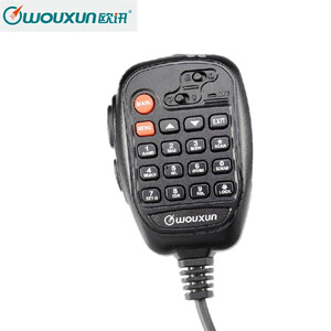 Wouxun Kg-Uv920riii Car Radio <b>Microphone</b> Handheld External For Communication Waterproof Plastic - Product Image 1