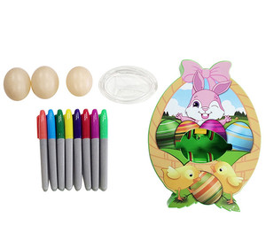 Oeuf Kit de Teinture Coloration Mourir Décorateur D'art Machine Panier Noël BRICOLAGE Artisanat avec 8 Marqueurs 3 Oeuf/boule - Product Image 3