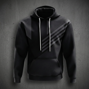Sudadera con Capucha Personalizada de Fabricante, Estilo Urbano, con Estampado Puff, 500 g/m², Gruesa, Corta, para Hombre, Talla Grande - Product Image 4