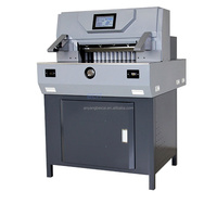 Cortadora de Papel Eléctrica Programable BC-480V8 de 480 mm, Tamaño A3, Control por Pantalla Táctil, Guillotina Automática para Recortar Papel
