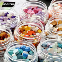 Goud Poeder Parelmoer Wax Afdichting Bead Stempel Materialen Plastic Fles Achthoekige 180 Capsules Cadeaupapier Handmatige Diy