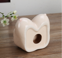 Cendrier en céramique sexy en forme de poitrine de femme, cendrier de bureau pour fumer, cadeau ou décoration de bureau à domicile, portable, carré, quotidien