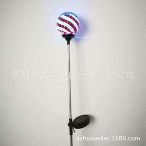 ไฟสวนโมเสคพลังงานแสงอาทิตย์ LED สแตนเลสสตีล ทนน้ำ ตกแต่งภายนอก - Product Image 4