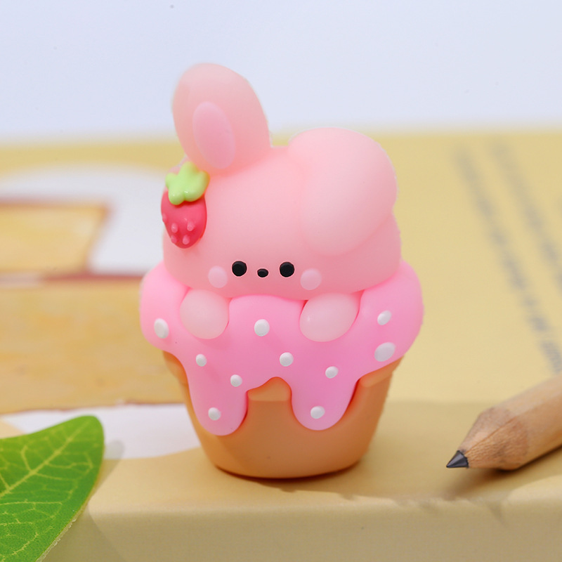 Lapin rose-4732cm-sans emballage
